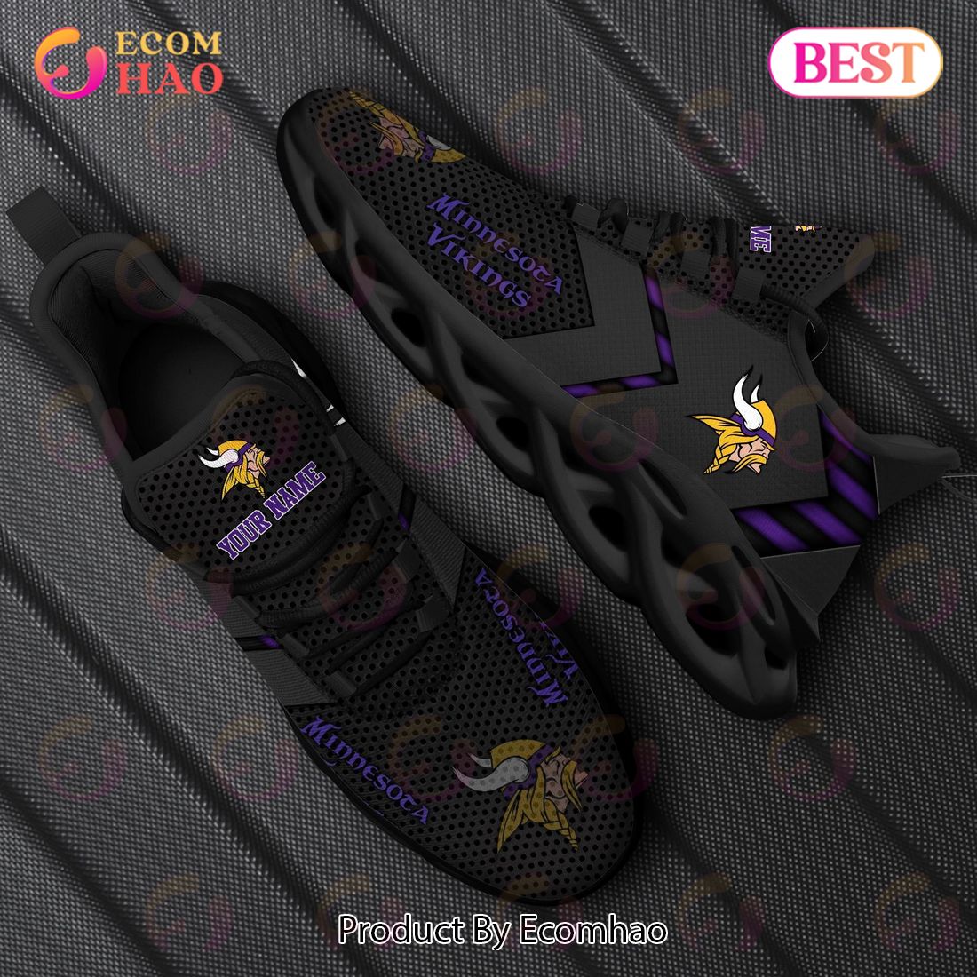 Minnesota Vikings Skol Vikings Custom For Nfl Fans Clog Shoes