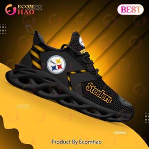 NFL Pittsburgh Steelers Clunky Sneakers Custom Your Name Gifts For Fan