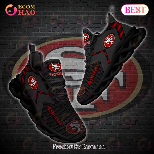 NFL San Francisco 49ers Clunky Sneakers Custom Your Name Gifts For Fan