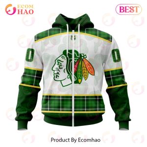 Personalized NHL Chicago BlackHawks St.Patrick Days Concepts 3D Hoodie