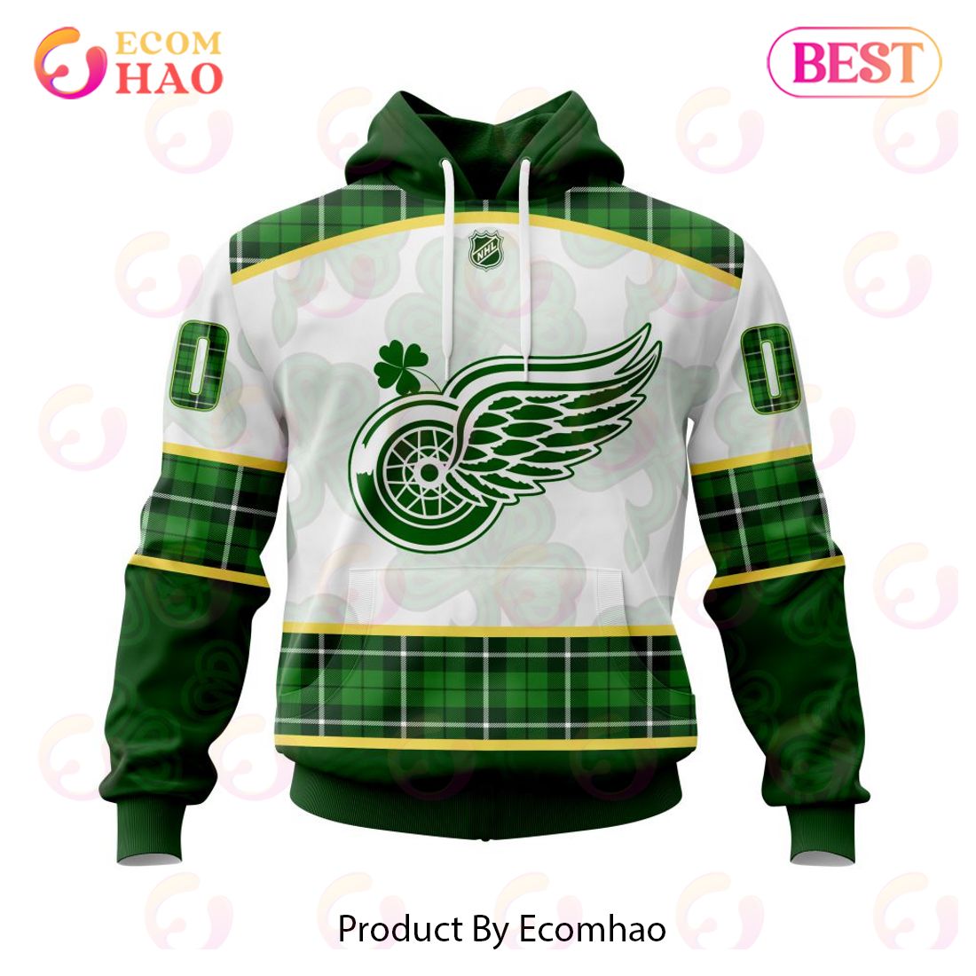 Personalized NHL Detroit Red Wings Reverse Retro 3D Hoodie For Men Women -  T-shirts Low Price