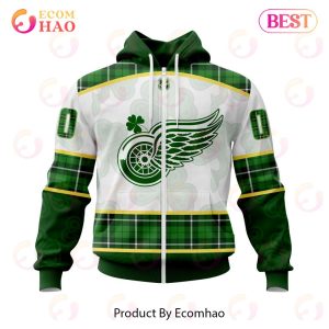 Personalized NHL Detroit Red Wings St.Patrick Days Concepts 3D Hoodie