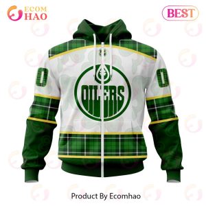 Personalized NHL Edmonton Oilers St.Patrick Days Concepts 3D Hoodie
