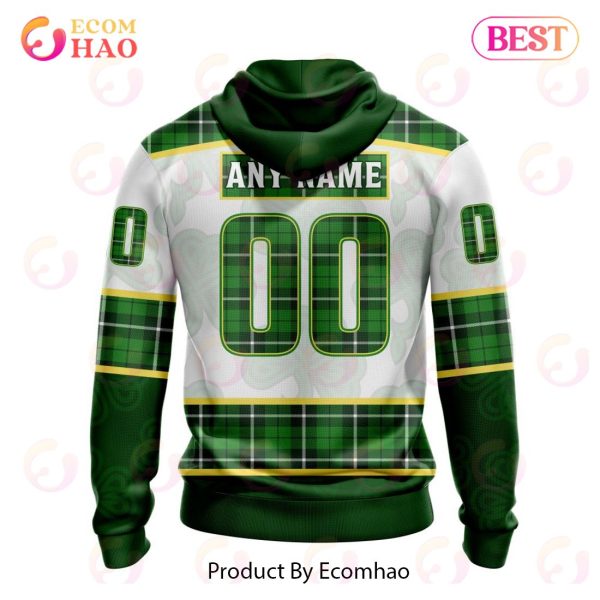 Personalized NHL Edmonton Oilers St.Patrick Days Concepts 3D Hoodie
