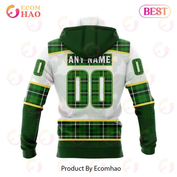Personalized NHL Edmonton Oilers St.Patrick Days Concepts 3D Hoodie