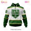 Personalized NHL Edmonton Oilers St.Patrick Days Concepts 3D Hoodie