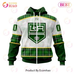 Personalized NHL Los Angeles Kings St.Patrick Days Concepts 3D Hoodie