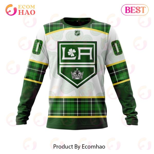 Personalized NHL Los Angeles Kings St.Patrick Days Concepts 3D Hoodie