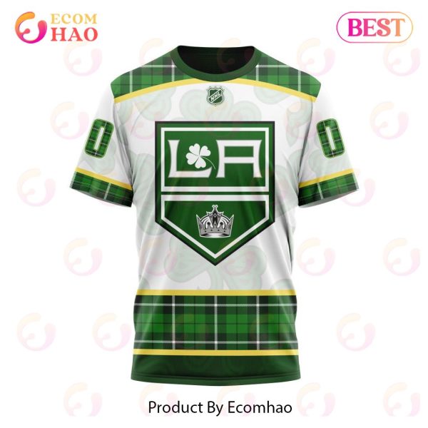 Personalized NHL Los Angeles Kings St.Patrick Days Concepts 3D Hoodie