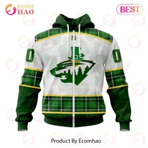 Personalized NHL Minnesota Wild St.Patrick Days Concepts 3D Hoodie