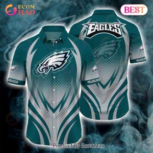 SALE NFL Philadelphia Eagles Button Down Shirt 3D Print