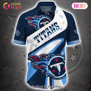 SALE NFL Tennessee Titans Button Up Shirt Short Sleeve Big Logo SALE NFL Tennessee Titans Button Up Shirt Short Sleeve Big Logo