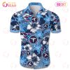 SALE NFL Tennessee Titans Hawaiian Shirt Palm Trees Pattern