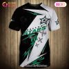 SALE NHL Colorado Avalanche 3D T-Shirt Striped Short Sleeve