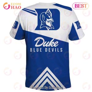 SALE NHL Duke Blue Devils T-shirt 3D Short Sleeve O Neck