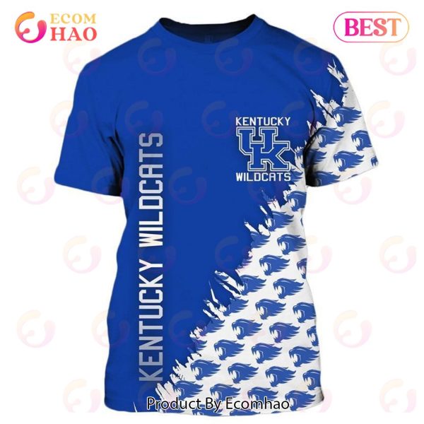 SALE NHL Kentucky Wildcats Men’s T-shirt 3D Short Sleeve O Neck