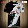 SALE NHL Men’s Montreal Canadiens 3D T-Shirt Graffiti Short Sleeve