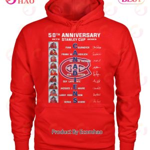 50th Anniversary 1973 – 2023 Stanley Cup Canadiens T-Shirt