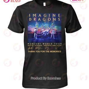 Imagine Dragons Mercury World Tour Thank You For The Memories T-Shirt