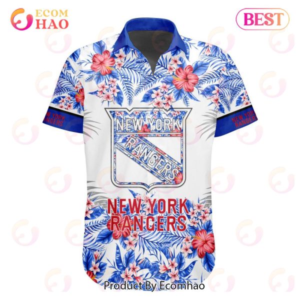NHL New York Rangers Specialized Design In Classic Style With Paisley! IN  OCTOBER WE WEAR PINK BREAST CANCER 3D Hockey Jersey - Ecomhao Store