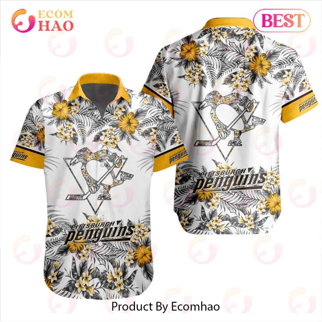 NHL Vancouver Canucks Special Hawaiian Design Button Shirt