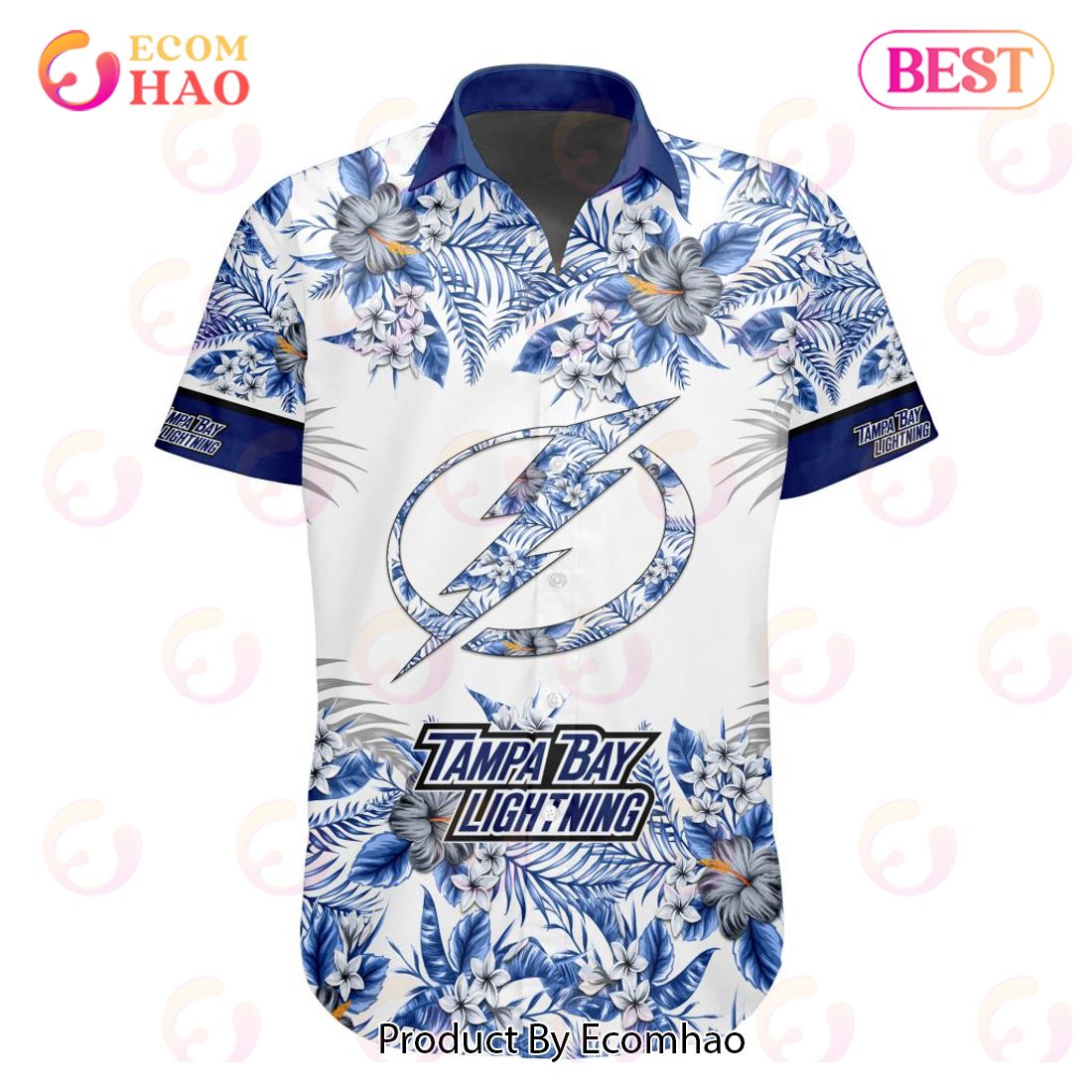 NHL Tampa Bay Lightning Special Hawaiian Design Button Shirt