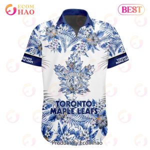 NHL Toronto Maple Leafs Special Hawaiian Design Button Shirt