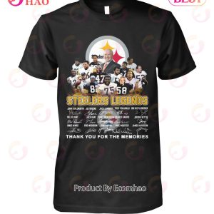 Steelers Legends Thank You For The Memories T-Shirt
