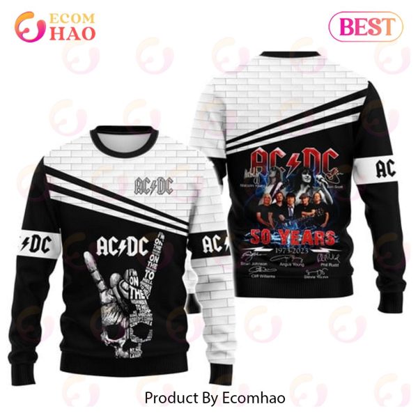 ACDC 50th Anniversary 3D All Over Print 3D Tshirt
