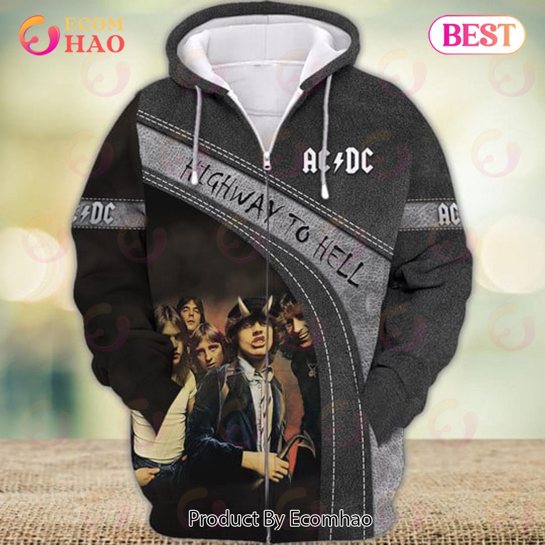 ACDC Highway To Hell Rock Band 3D Full Frint Shirts