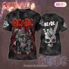 ACDC Rock Band 3D T-Shirt