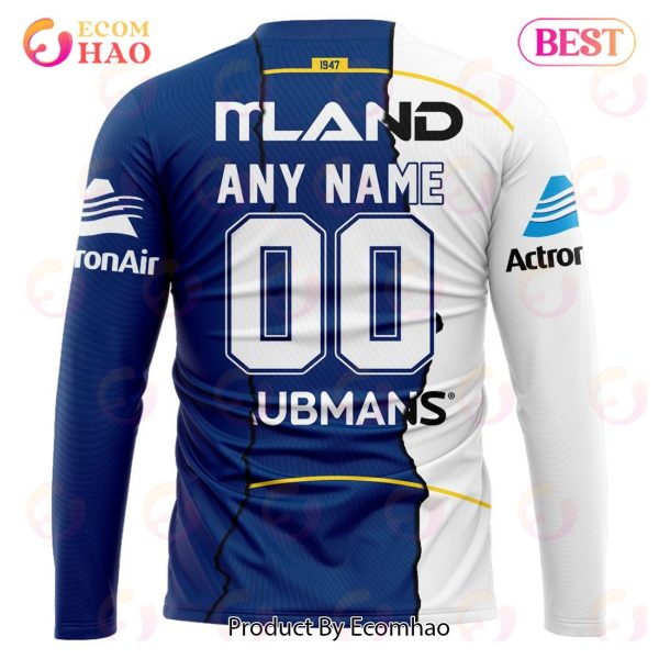 Personalized 2023 NRL Parramatta Eels Mix Jerseys 3D Hoodie