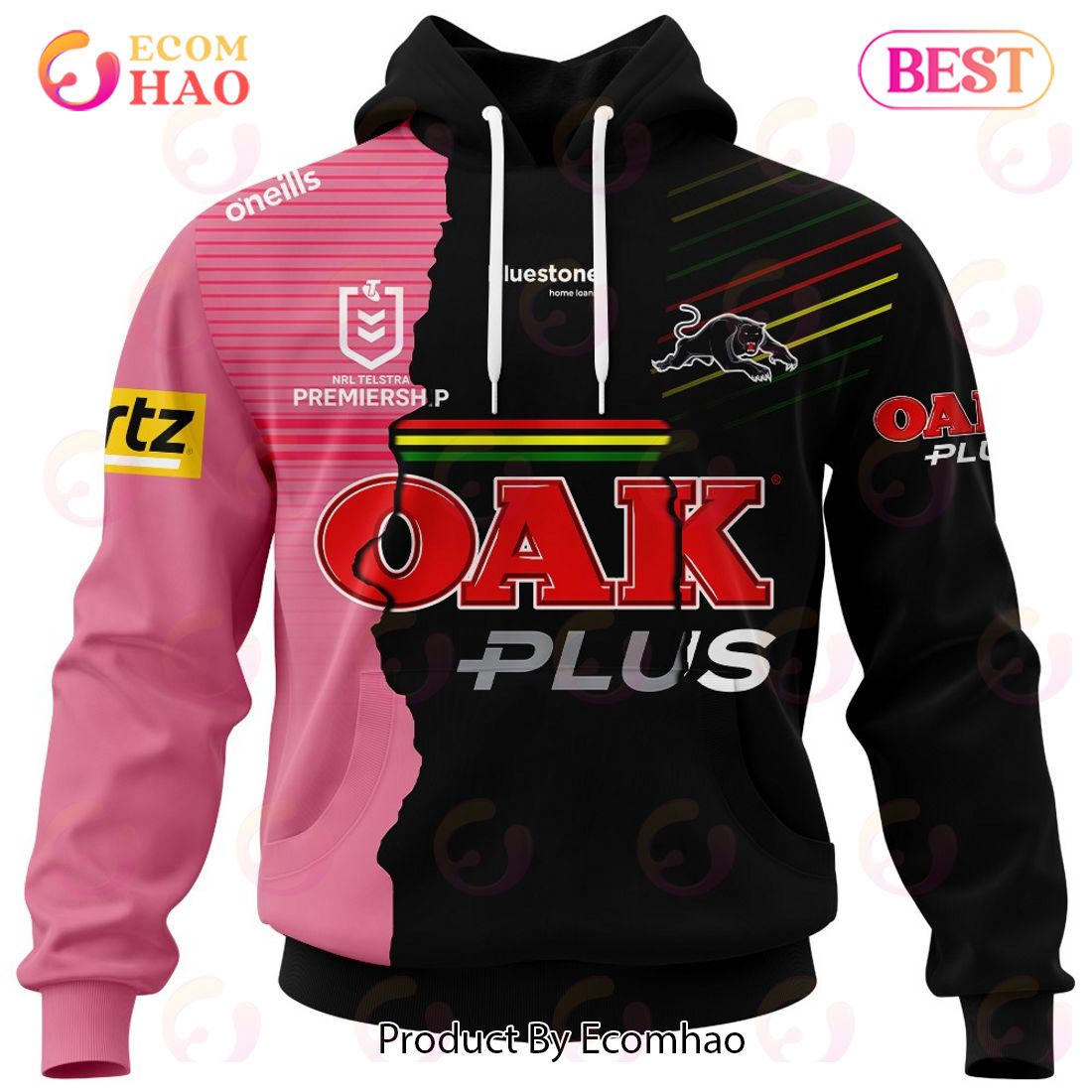 Personalized NRL North Queensland Cowboys Special Mix Jersey Hoodie 3D -  Torunstyle