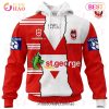 Personalized 2023 NRL South Sydney Rabbitohs Mix Jerseys 3D Hoodie