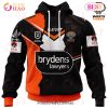 Personalized 2023 NRL Brisbane Broncos Mix Jerseys 3D Hoodie