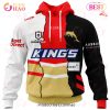 Personalized 2023 NRL Gold Coast Titans Mix Jerseys 3D Hoodie