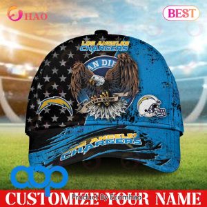 Los Angeles Chargers NFL 3D Personalized Classic Cap