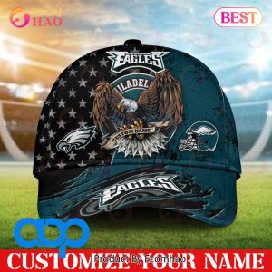 Philadelphia Eagles NFL 3D Personalized Classic Cap