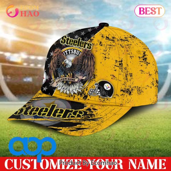 Pittsburgh Steelers-Personalized NFL Cap 3D Gift For Fans