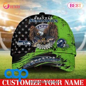 Seattle Seahawks NFL 3D Personalized Classic Cap