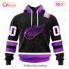 NHL Dallas Stars Special Black Hockey Fights Cancer Kits 3D Hoodie