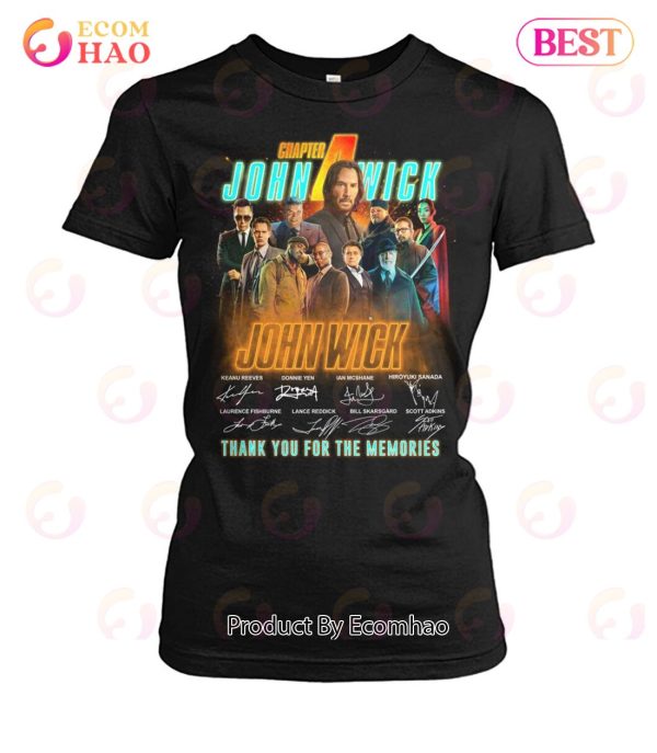 John Wick Chapter 4 Thank You For The Memories T-Shirt