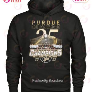 Purdue Boilermakers Big Ten Conference Champions Men’s Basketball 2023 T-Shirt