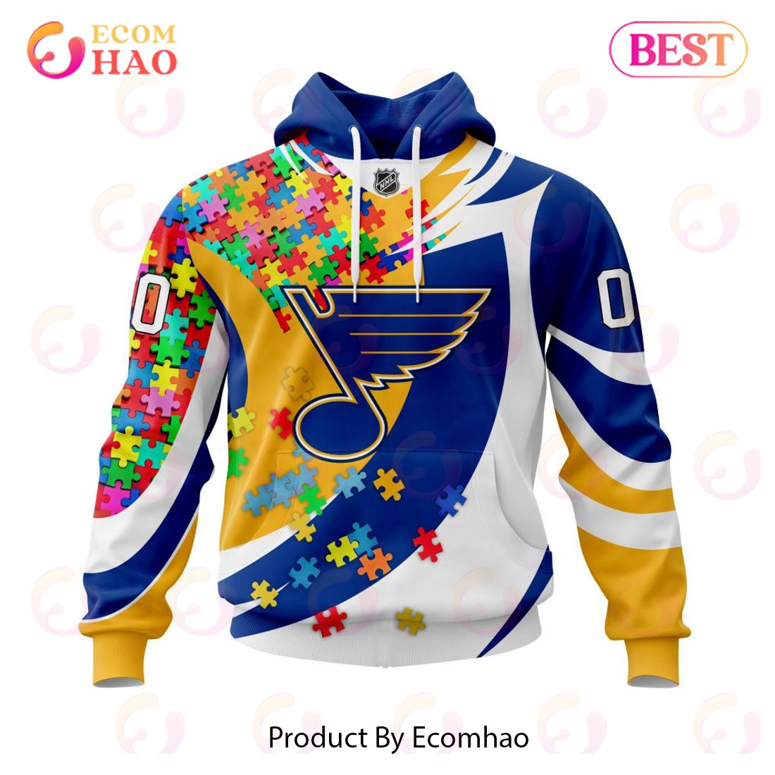 NHL St. Louis Blues Special Pride Design Hockey Is For Everyone 3D Hoodie -  Ecomhao Store