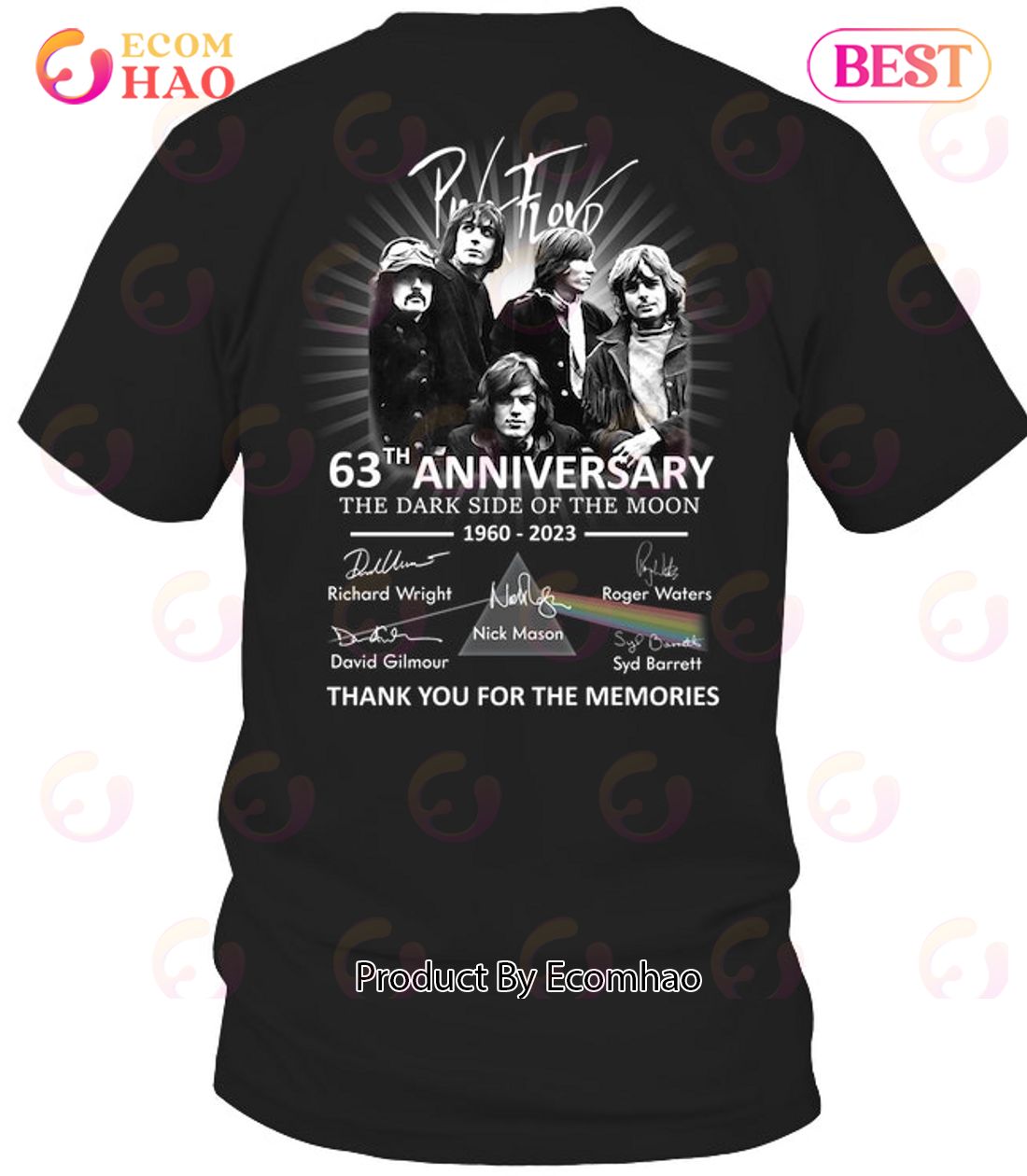 50 Years Dark Side Of The Moon T-Shirt