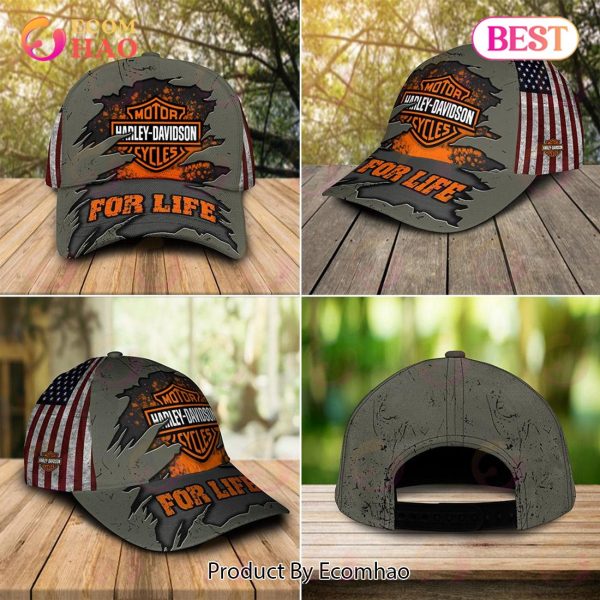 Harley Davidson Cap Allover Print