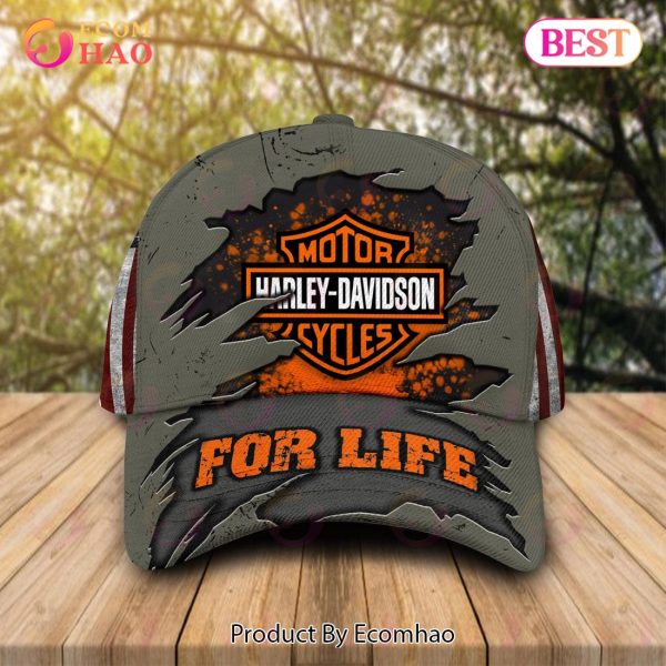 Harley Davidson Cap Allover Print