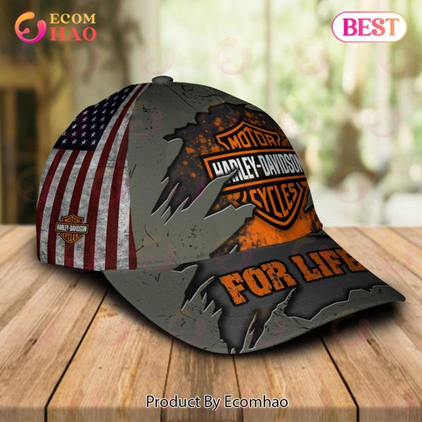 Harley Davidson Cap Allover Print