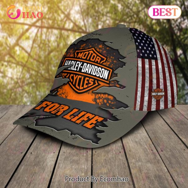 Harley Davidson Cap Allover Print