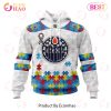 Personalized NHL Dallas Stars Autism Awareness 3D Hoodie